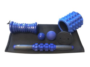 Travel Muscle Recovery Bundle: Trigger Point Ball 6.3 cm, Deep Tissue Roller Stick 14.5' Foot massager 5 cm, Mini Travel Foam Roller 5.1" x 4.7" Travel Muscle Recovery Bundle: Trigger Point Ball 6.3 cm, Deep Tissue Roller Stick 14.5' Foot massager 5 cm, Mini Travel Foam Roller 5.1" x 4.7"