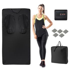 Infrared Sauna Blanket for Home Use – With Armholes, Wraps & Sauna Bag Infrared Sauna Blanket for Home Use – With Armholes, Wraps & Sauna Bag